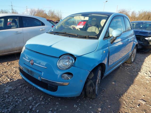 2014 FIAT 500 LOUNGE for sale at Copart BRISTOL