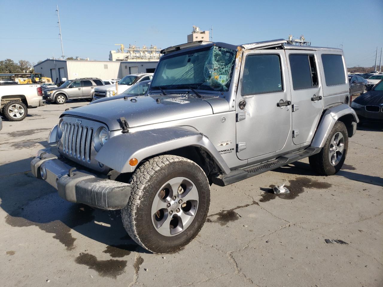 2016 Jeep Wrangler Unlimited Sahara en Venta en New Orleans, LA - Rollover