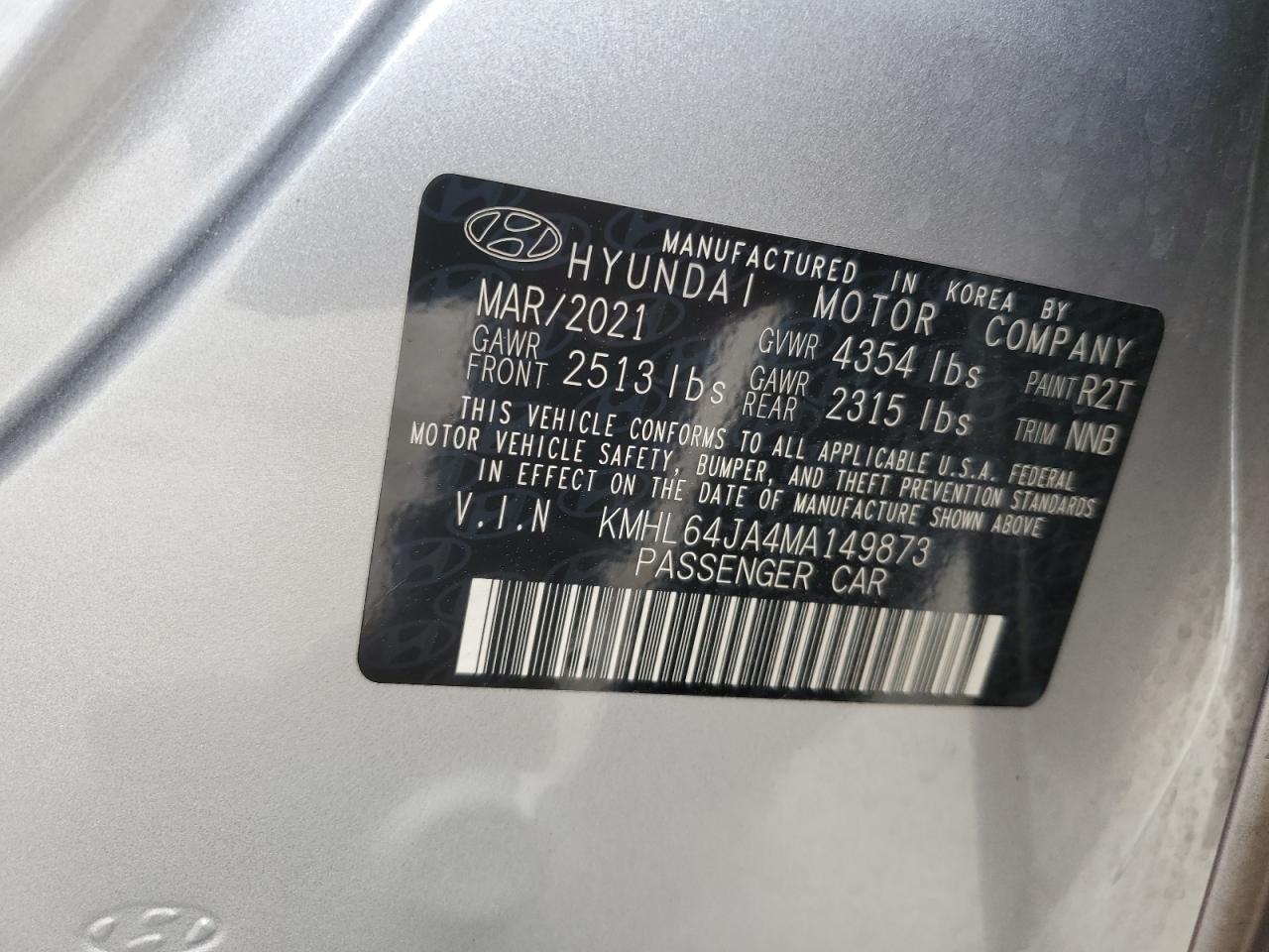 2021 Hyundai Sonata - Image 14