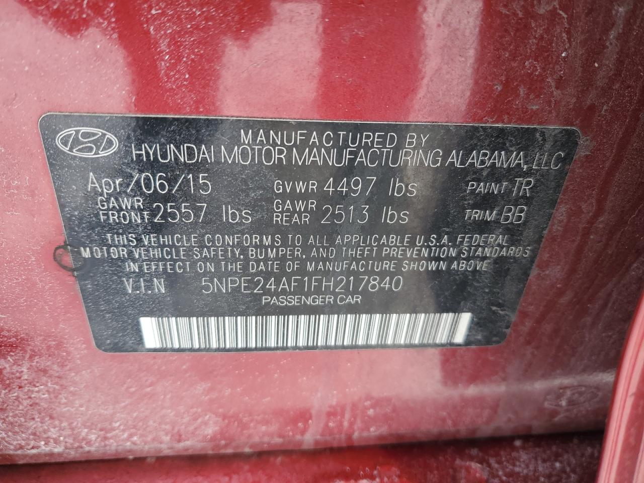 2015 Hyundai Sonata - Image 12