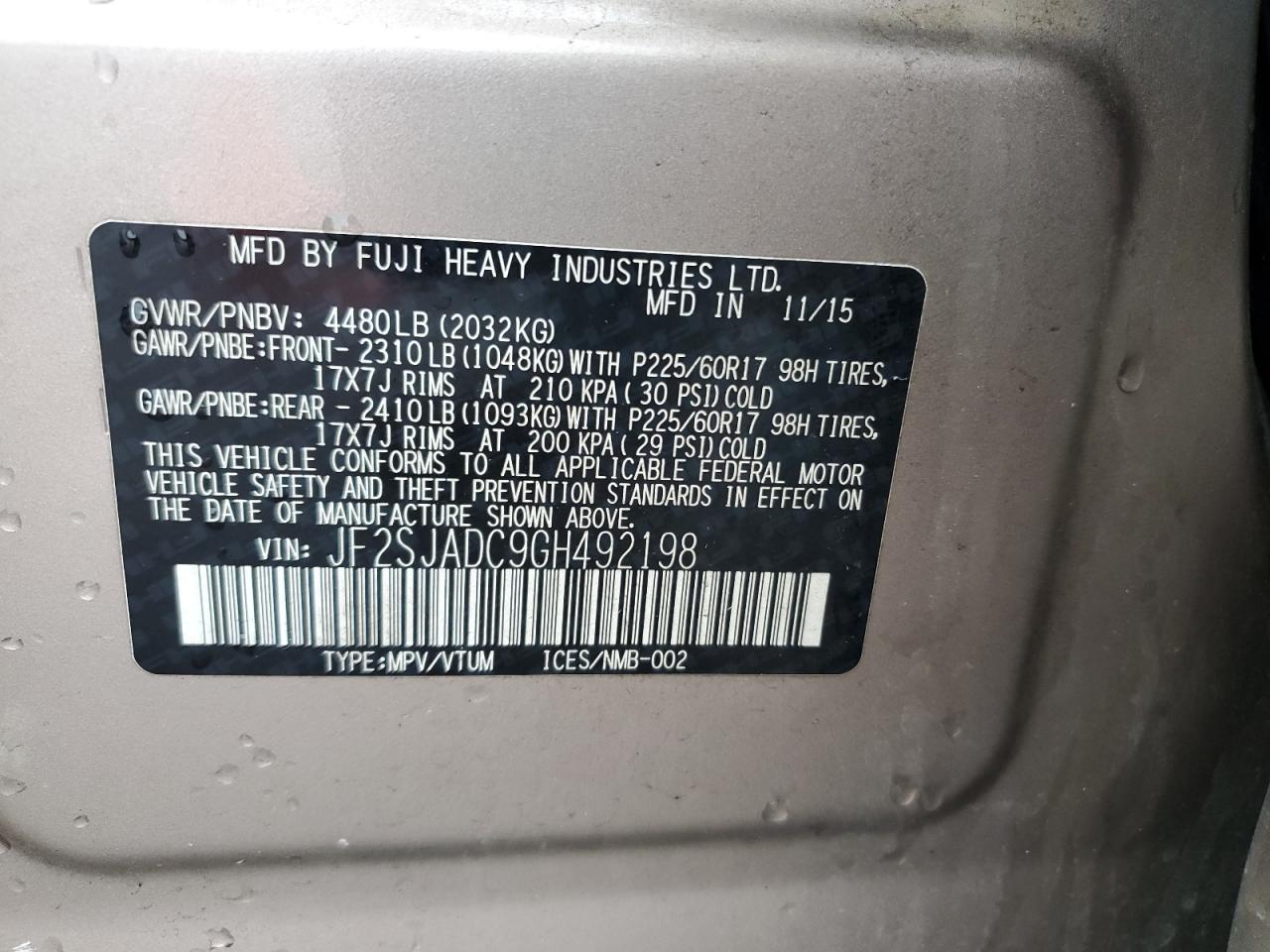 2016 Subaru Forester - Image 14