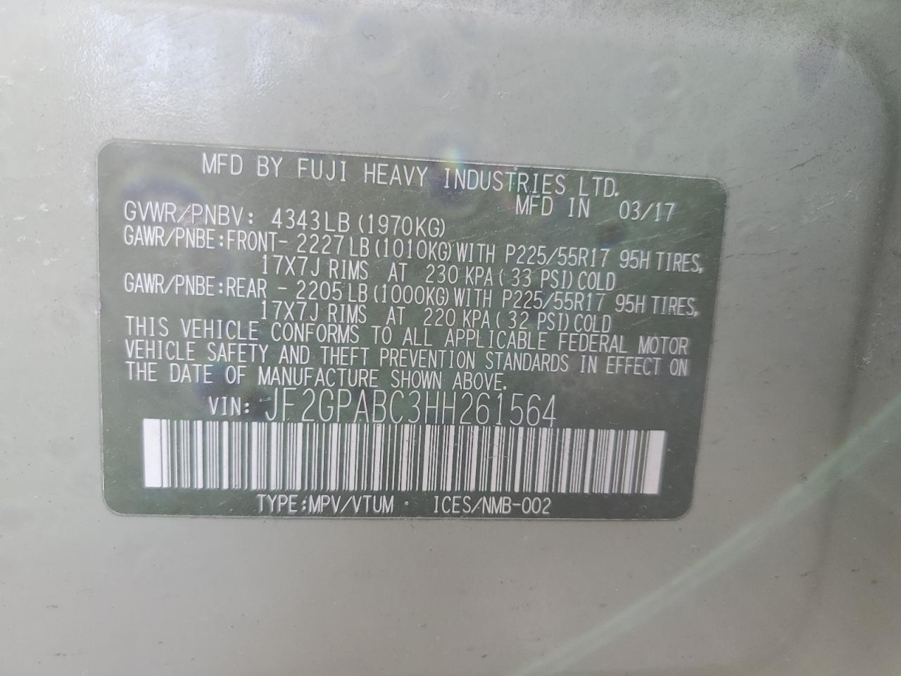 2017 Subaru XV - Image 13