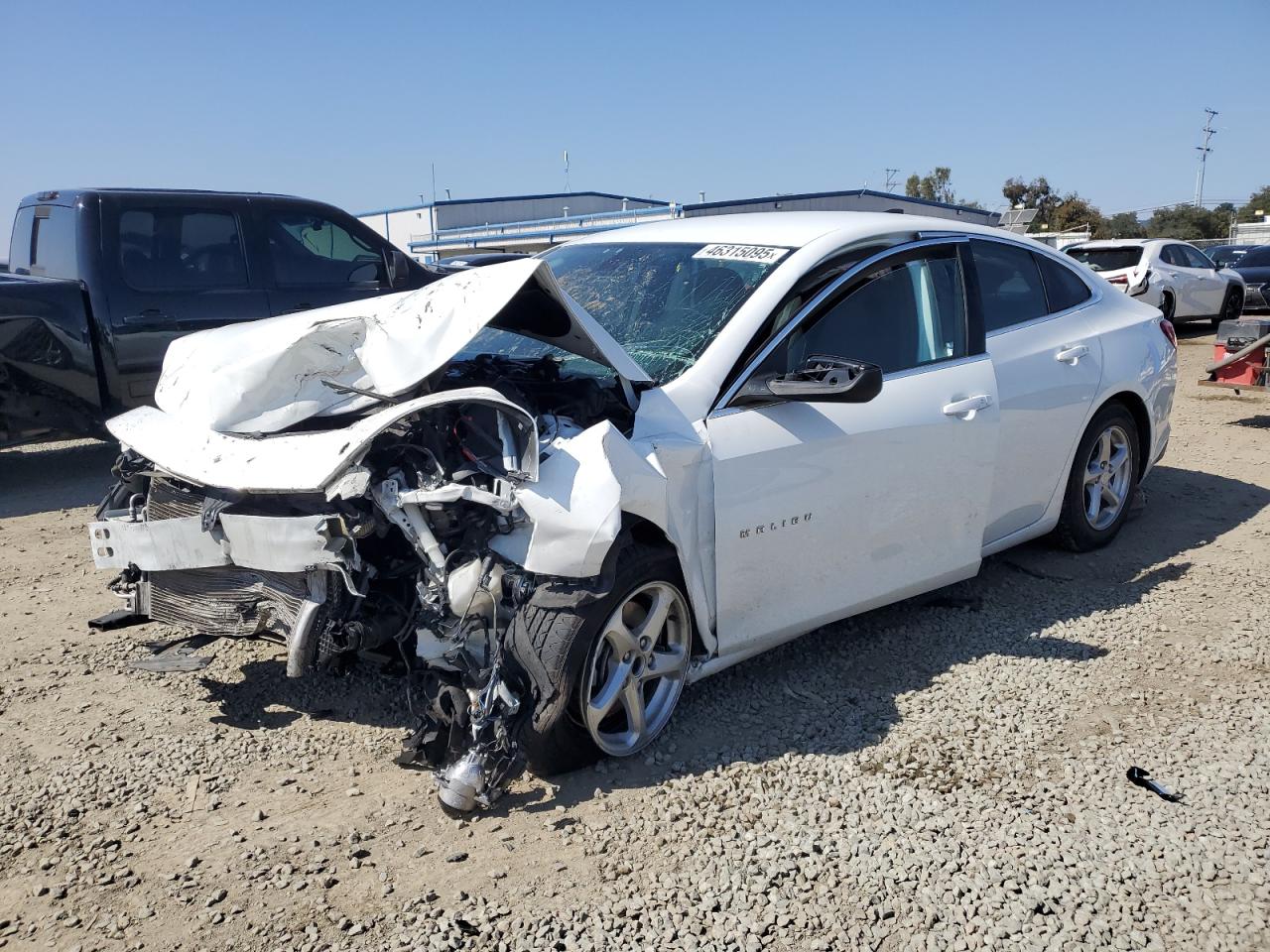 2017 Chevrolet Malibu Ls na sprzedaż w San Diego, CA - Front End