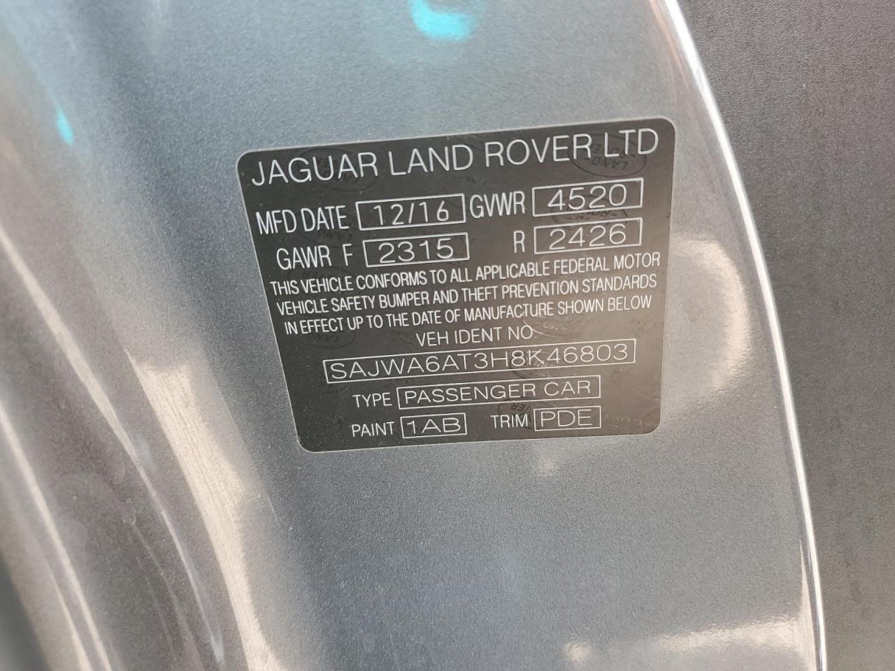 2017 Jaguar F-Type - Image 12