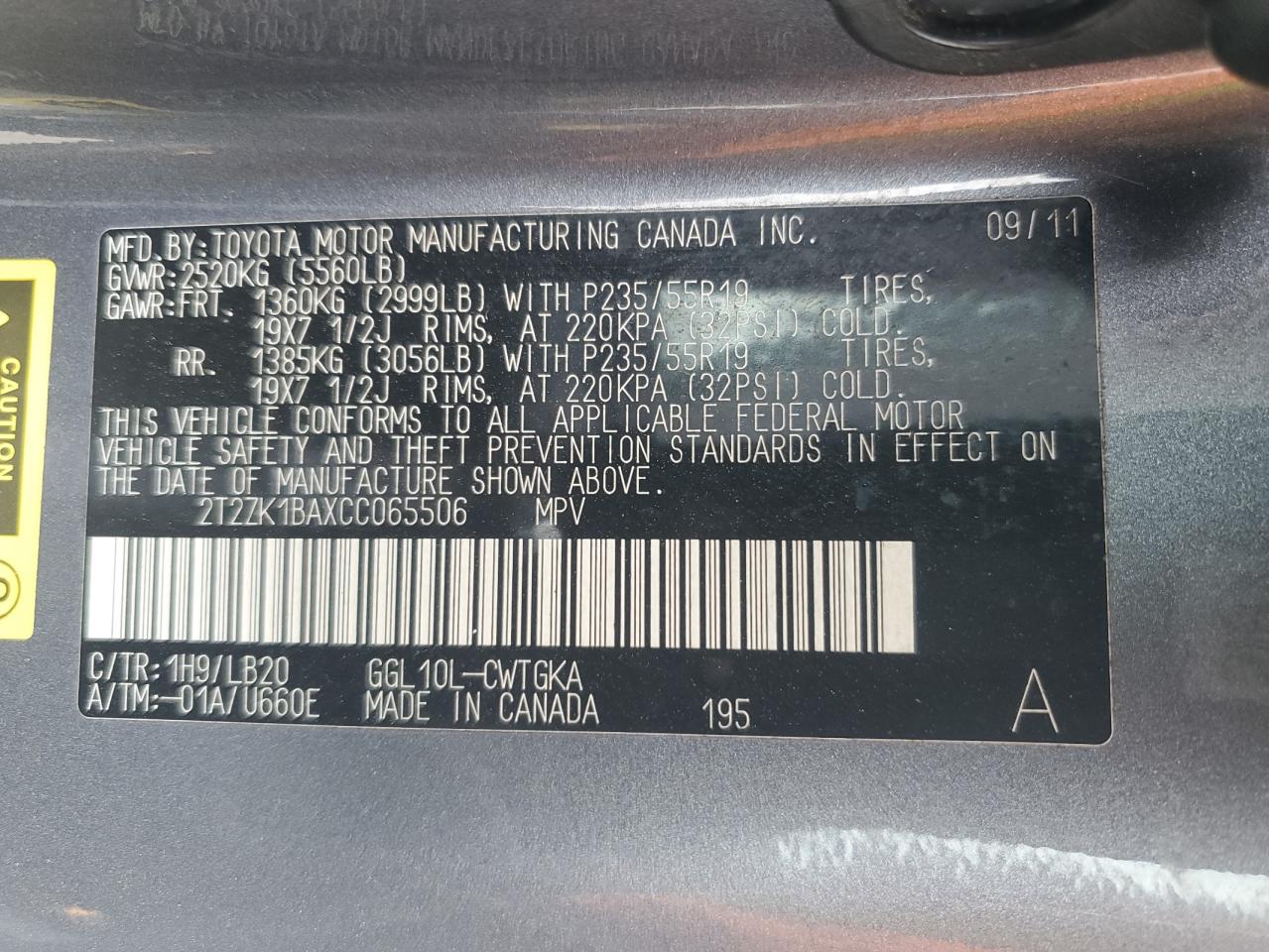 2012 Lexus RX - Image 15