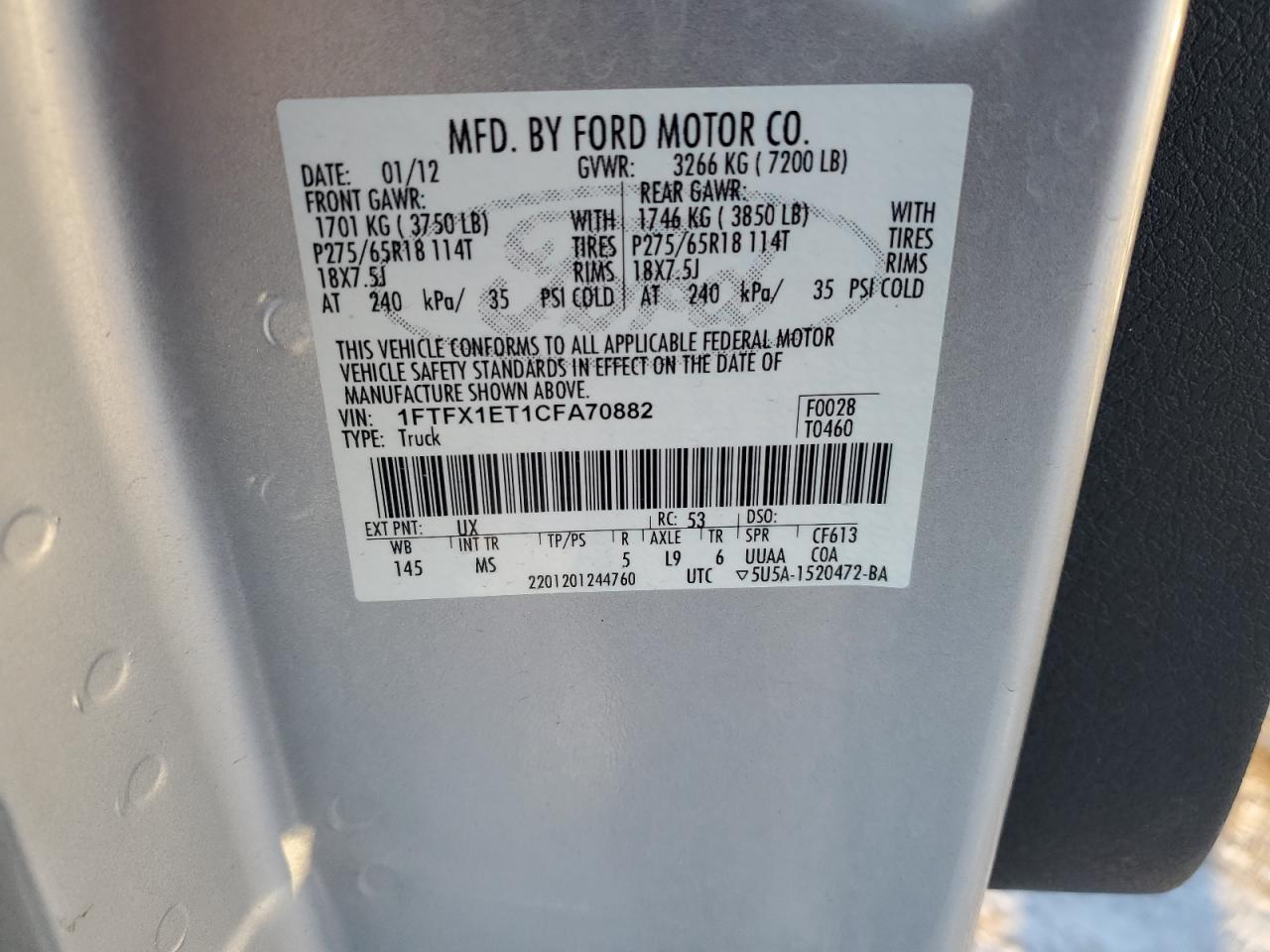 2012 Ford F-150 - Image 14