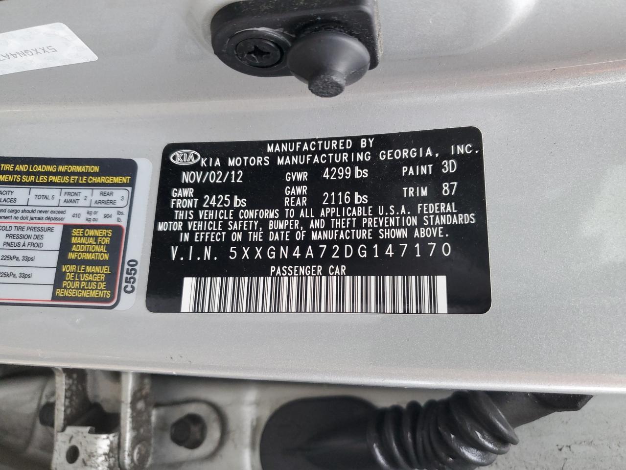 2013 Kia Optima - Image 12