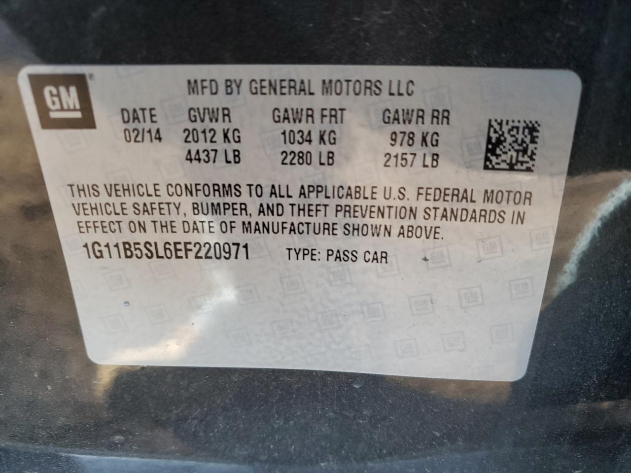 2014 Chevrolet Malibu - Image 12