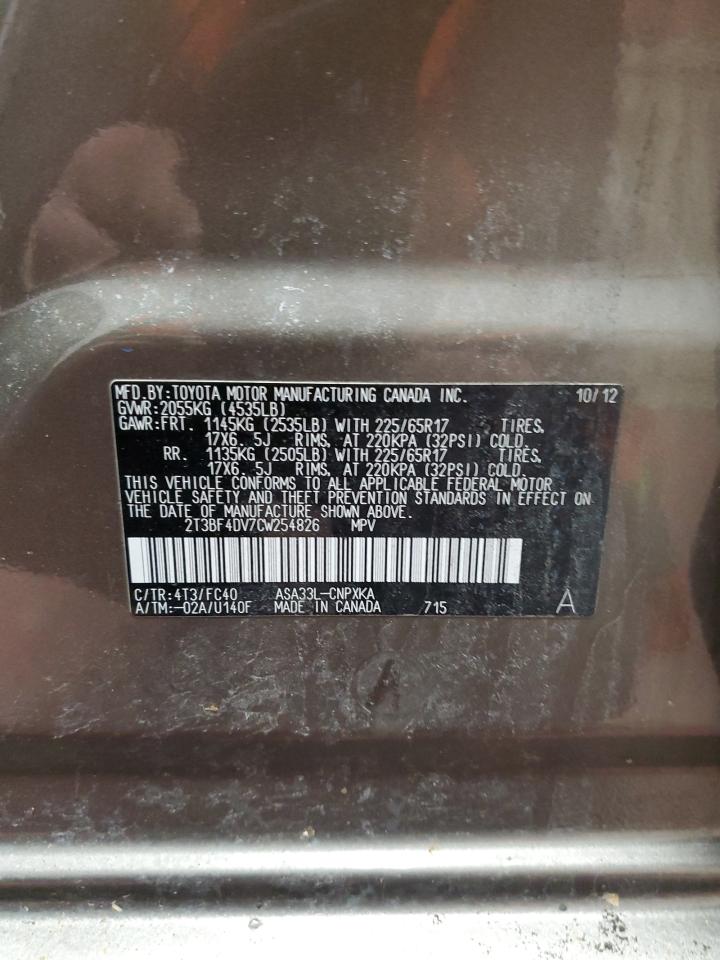2012 Toyota RAV 4 - Image 13