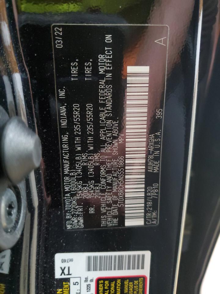 2022 Toyota Highlander - Image 14