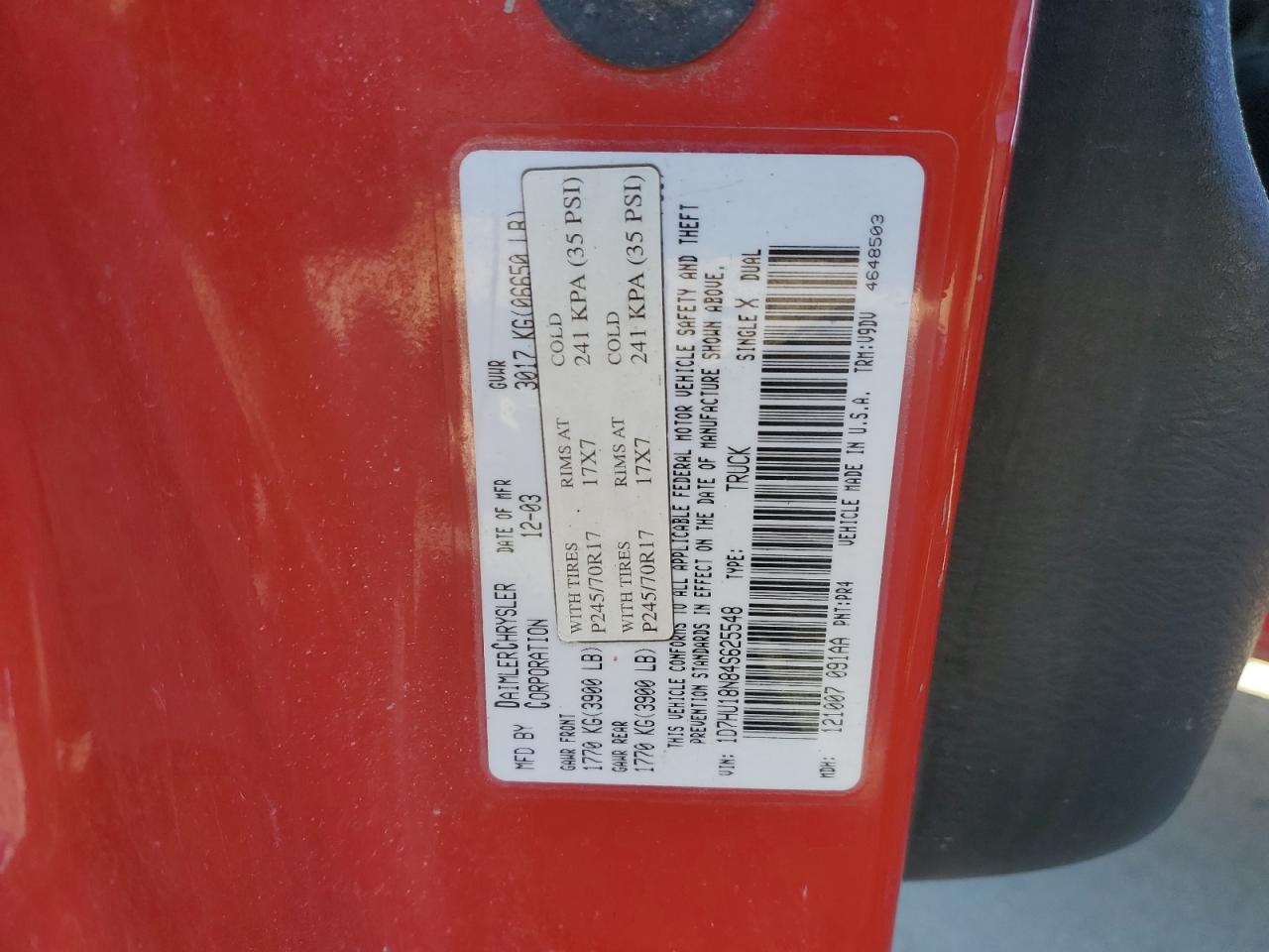 2004 Dodge RAM - Image 12