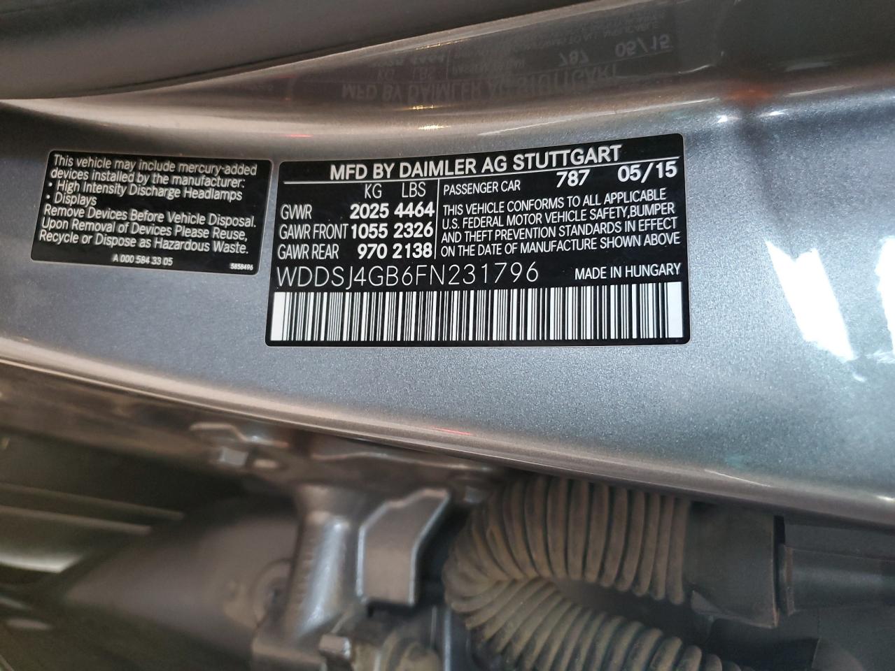 2015 Mercedes-Benz CLA-klasse - Image 12