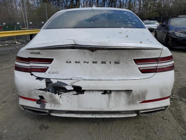  GENESIS G80 2022 White
