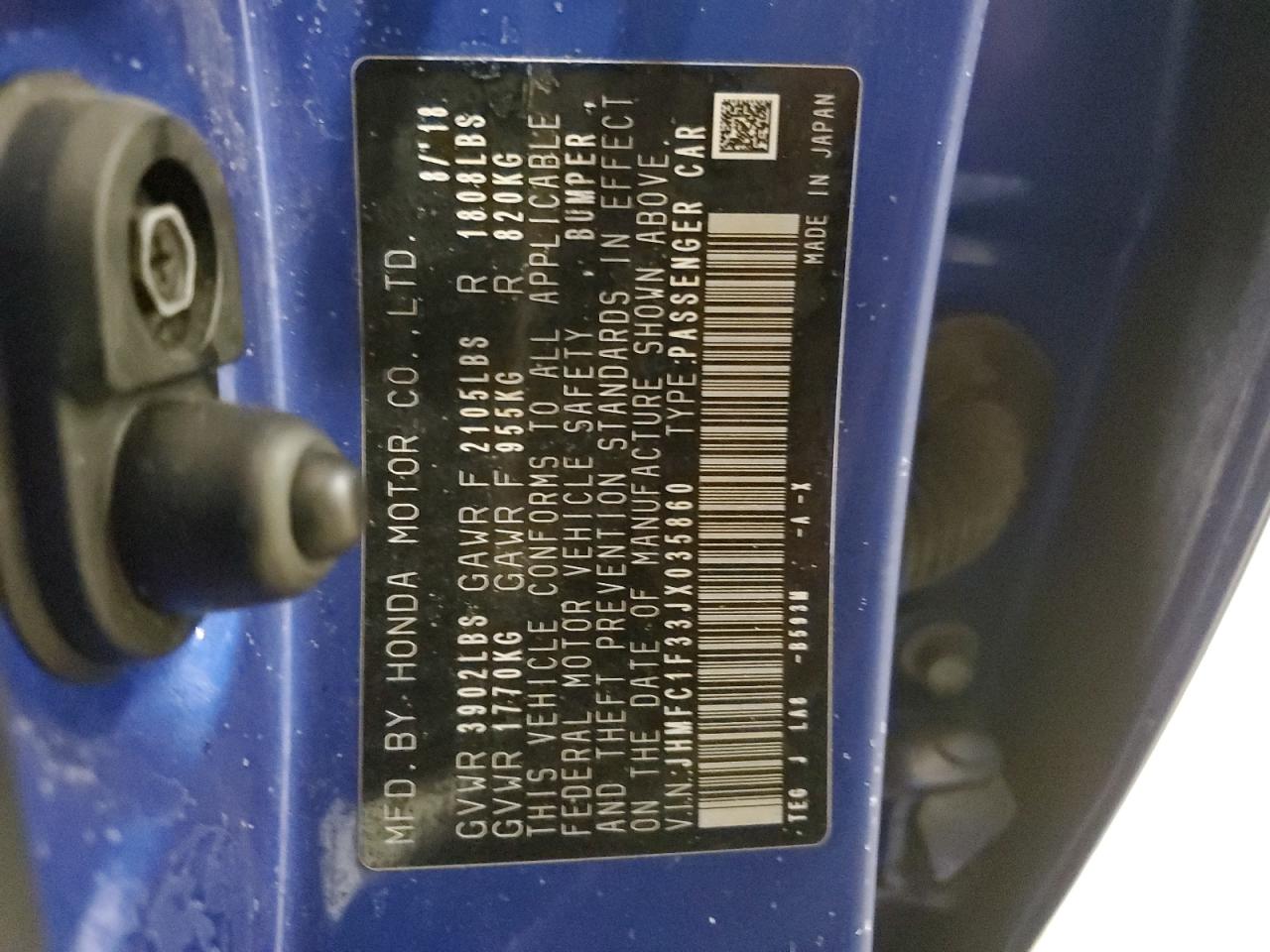2018 Honda Civic - Image 12