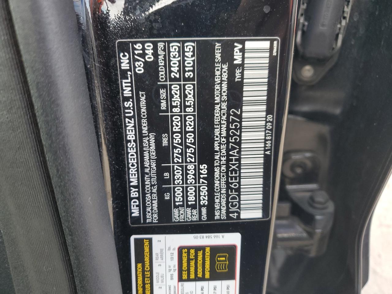 2017 Mercedes-Benz GLS-klasse - Image 12