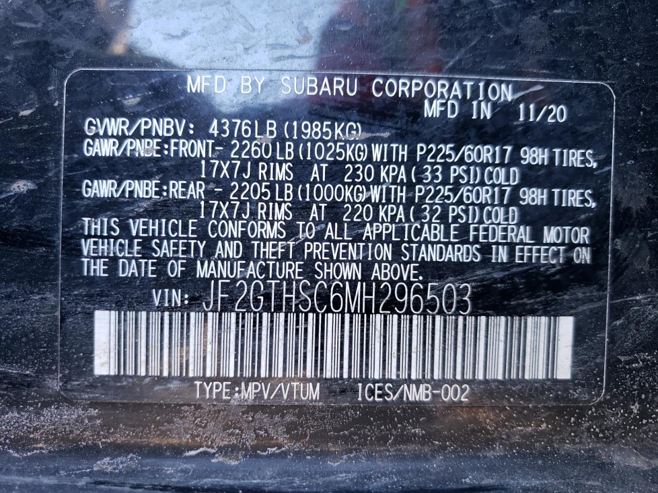 2021 Subaru XV - Image 14