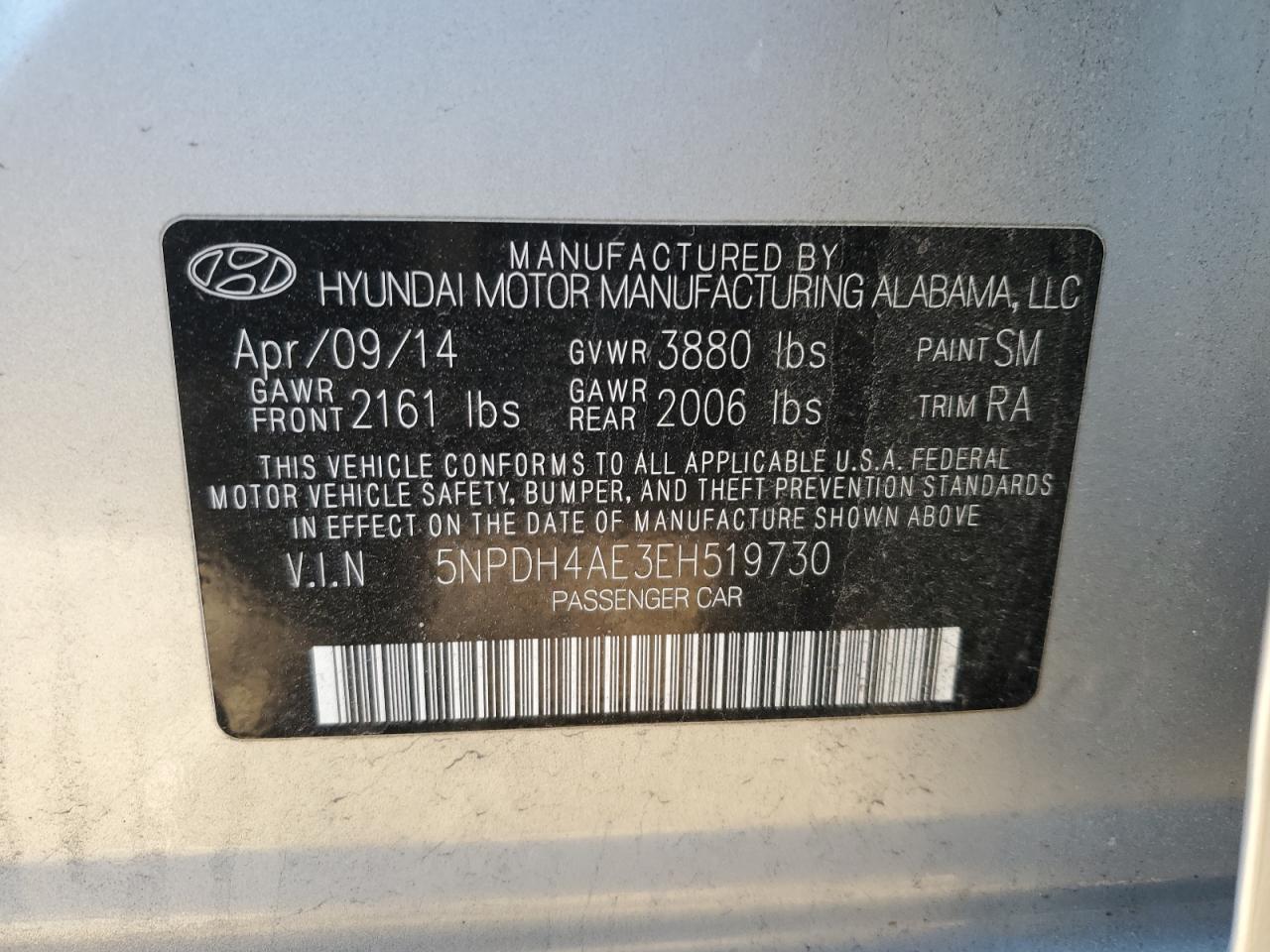 2014 Hyundai Elantra - Image 12