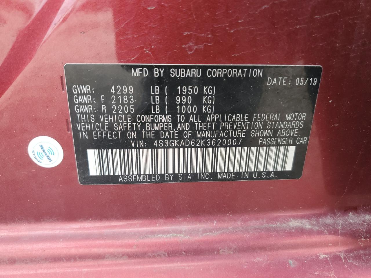 2019 Subaru Impreza - Image 12