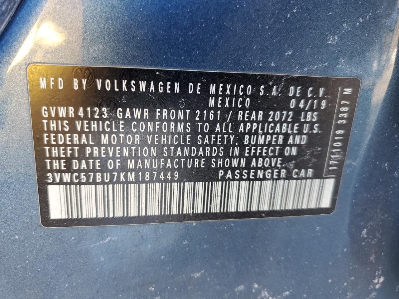 2019 Volkswagen Jetta - Image 12