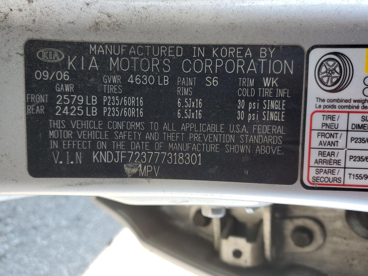 2007 Kia Sportage - Image 13