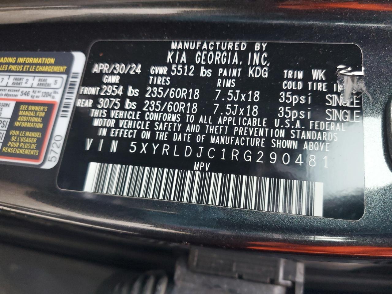 2024 Kia Sorento - Image 13