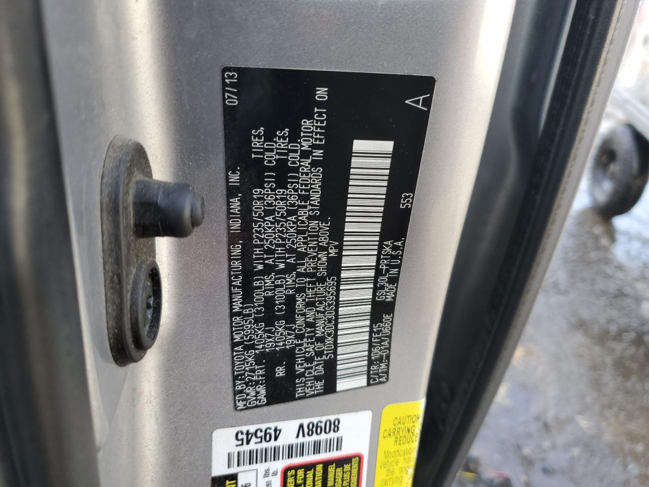 2013 Toyota Sienna - Image 13