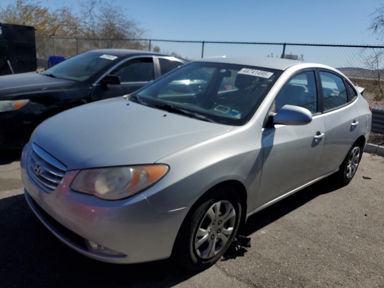 2010 Hyundai Elantra Blue en Venta en North Las Vegas, NV - Rear End