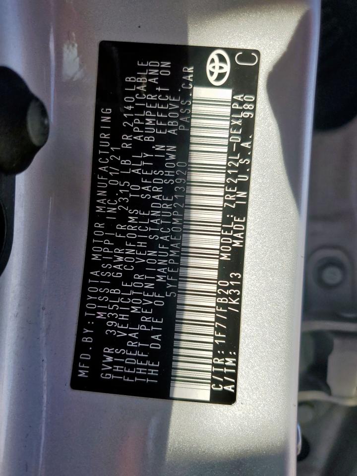 2021 Toyota Corolla - Image 13