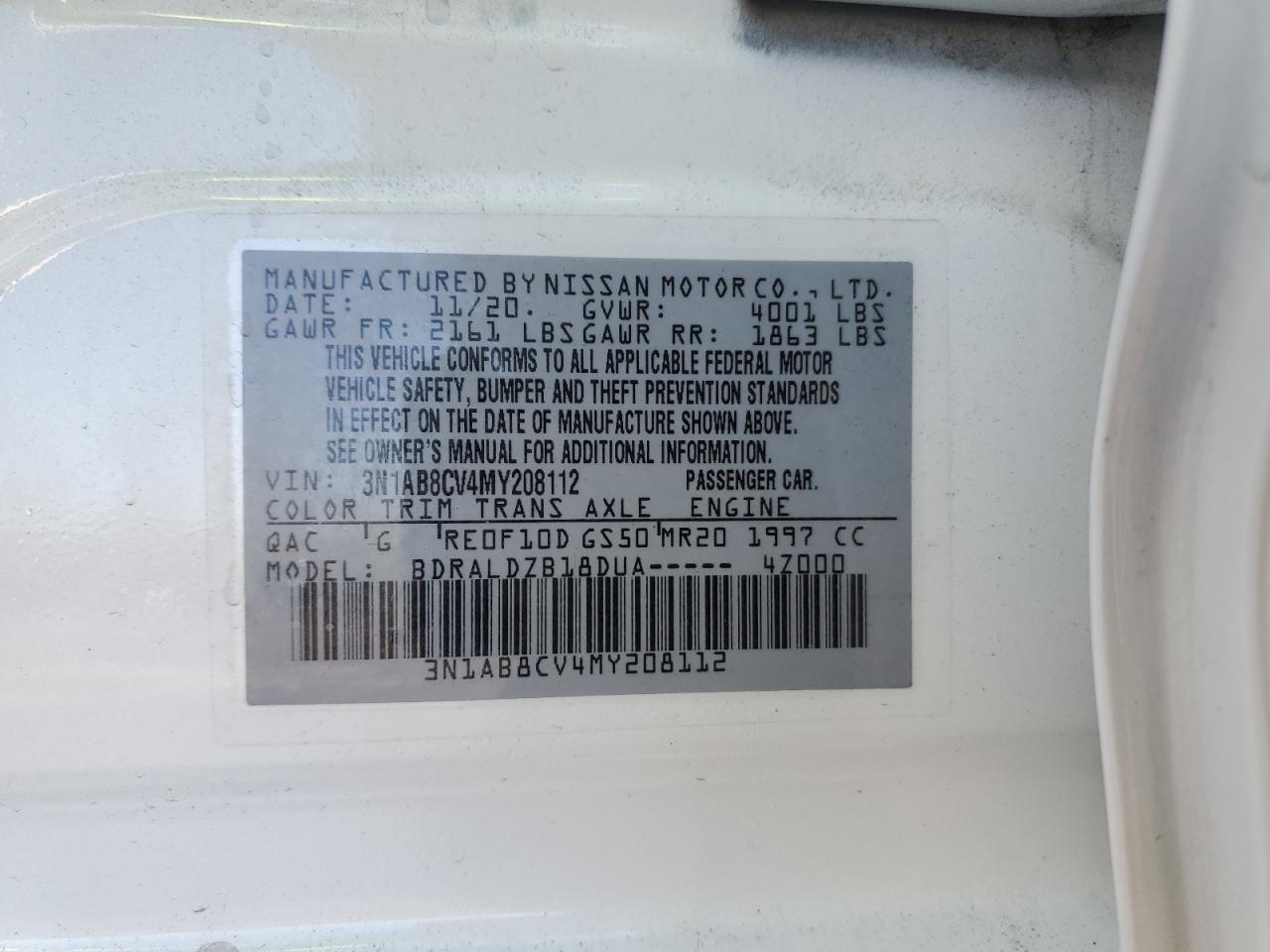 2021 Nissan Sentra - Image 14