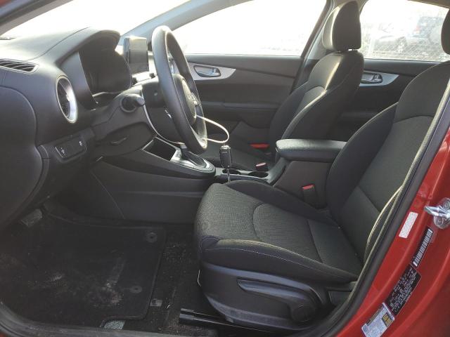  KIA FORTE 2022 Burgundy