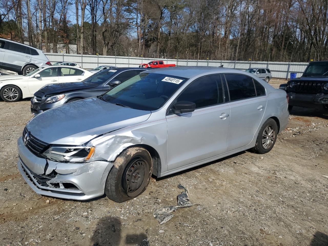 2016 Volkswagen Jetta S продається в Austell, GA - Front End