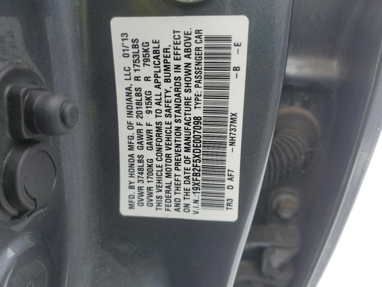 2013 Honda Civic - Image 12