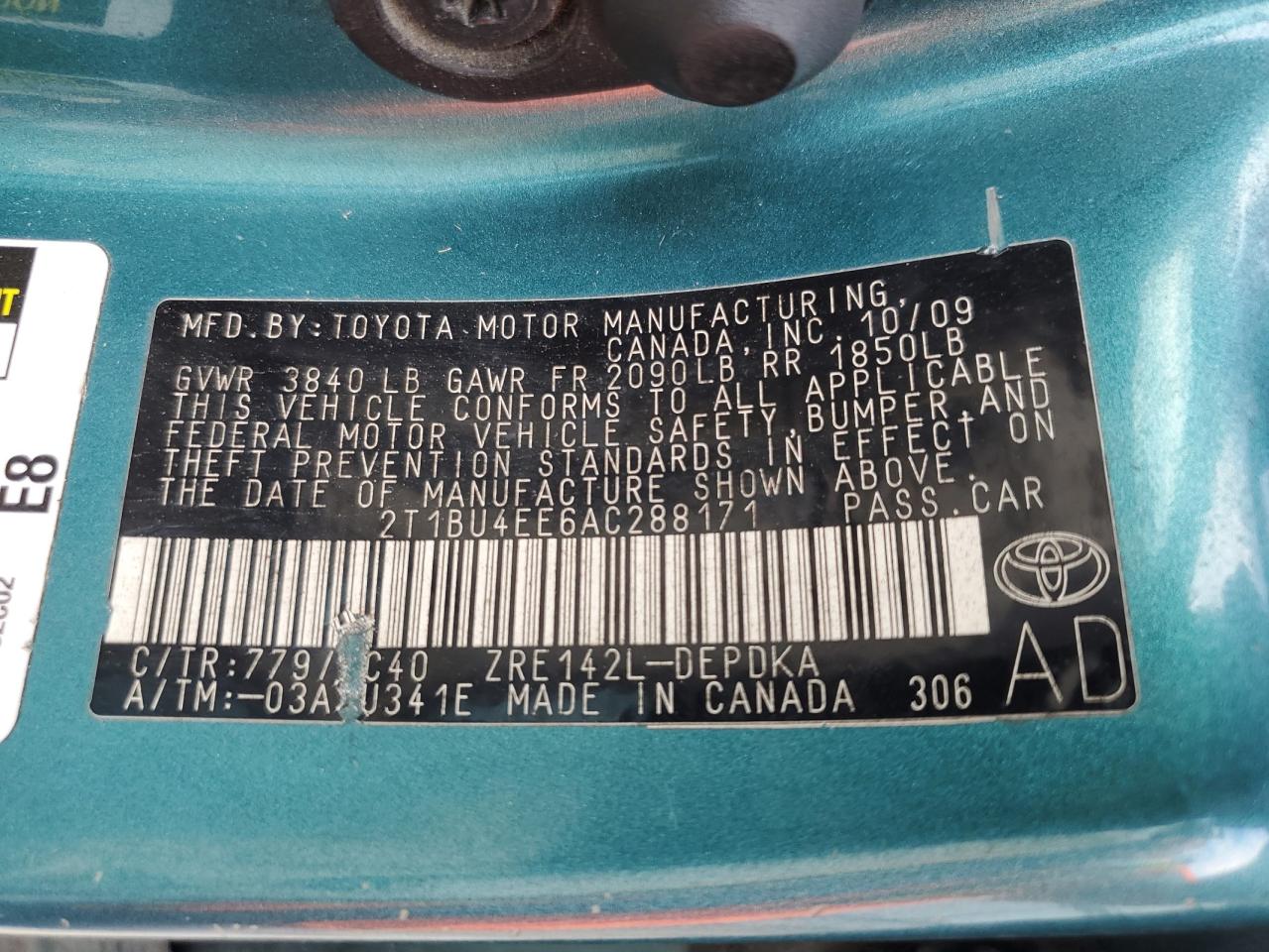 2010 Toyota Corolla - Image 12