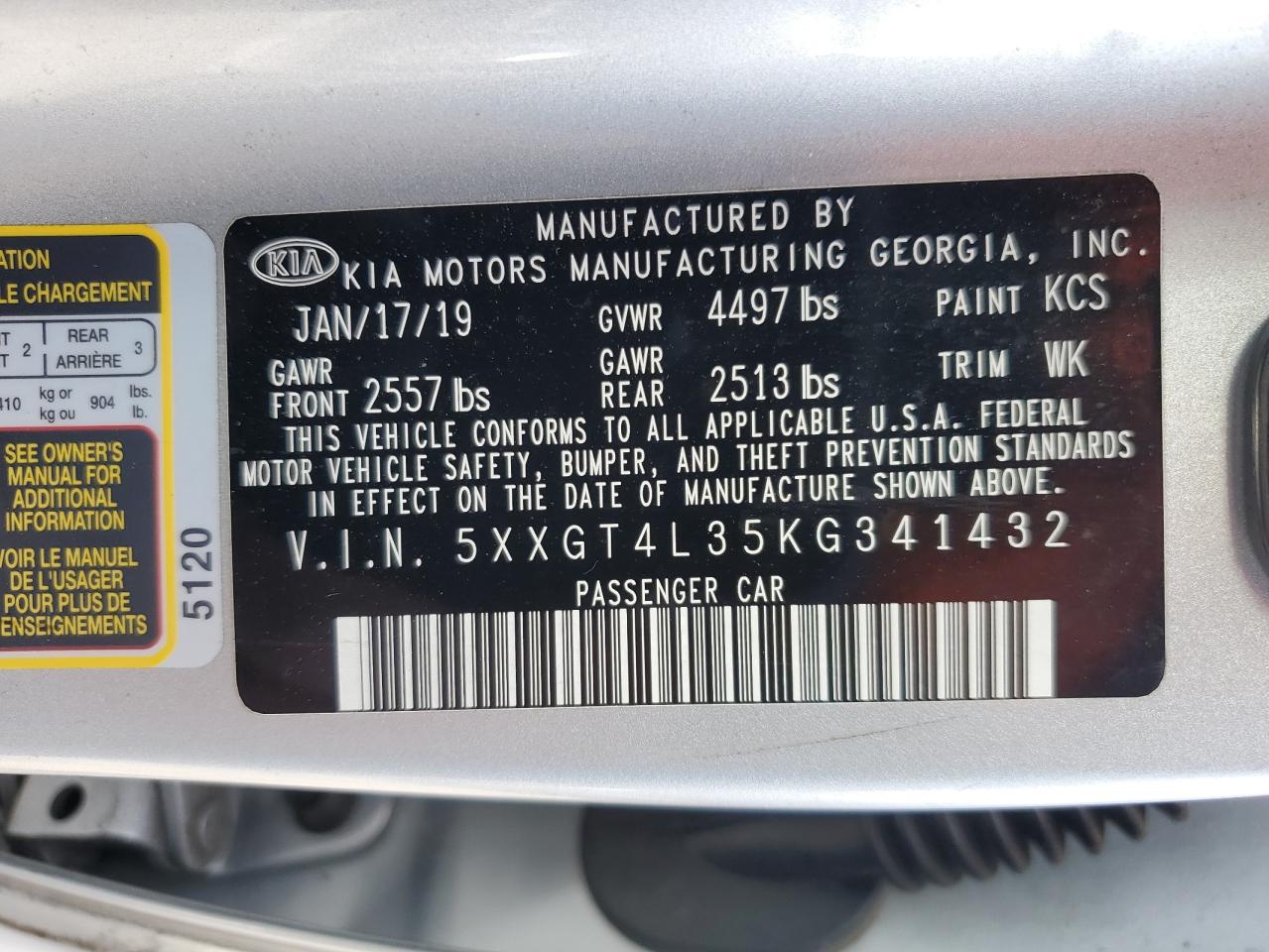 2019 Kia Optima - Image 12