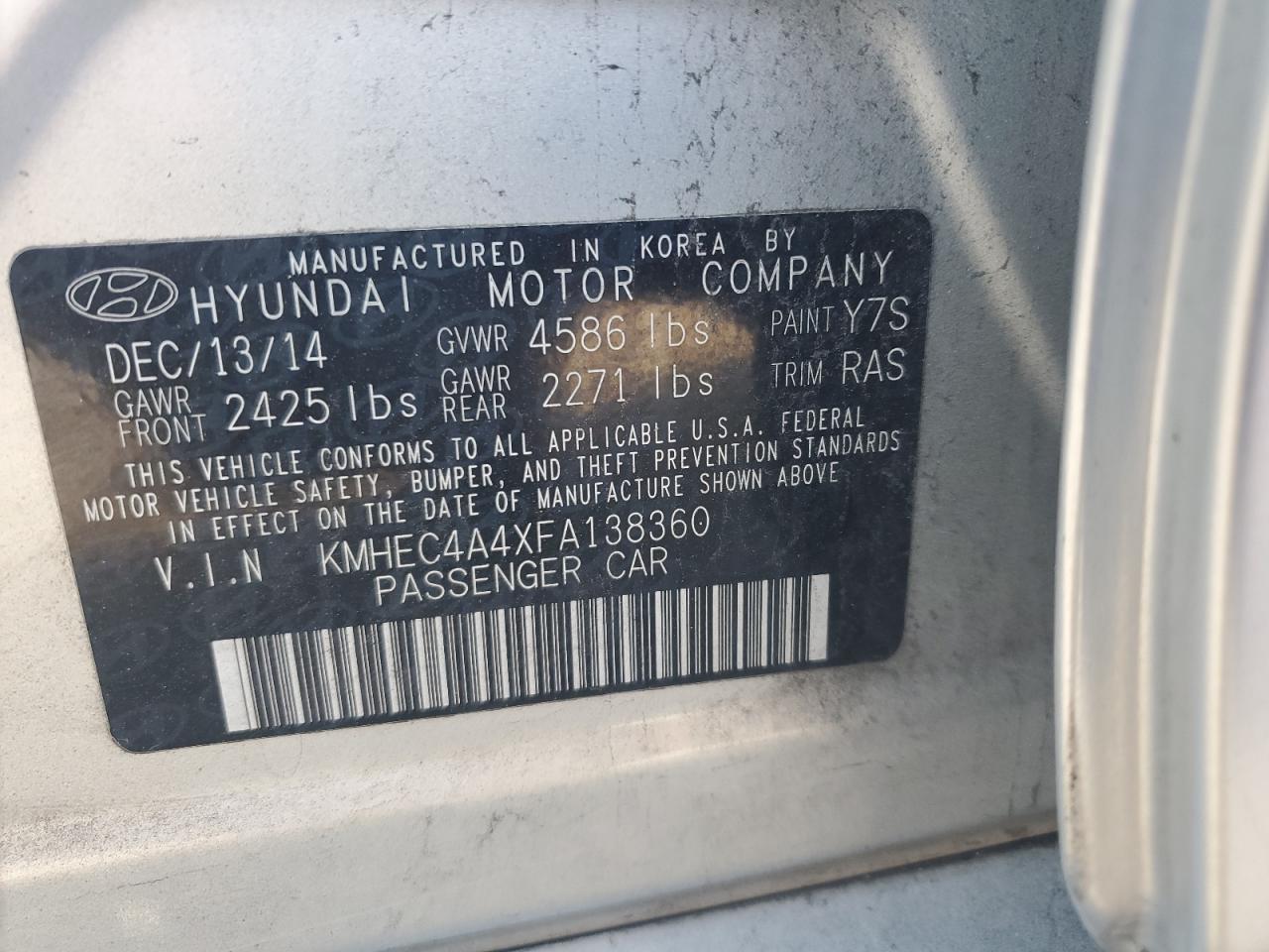 2015 Hyundai Sonata - Image 12
