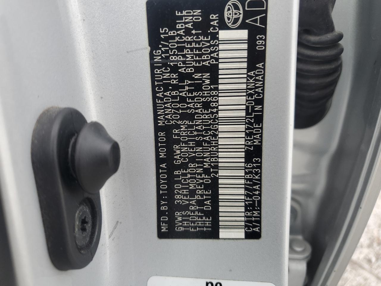 2016 Toyota Corolla - Image 12