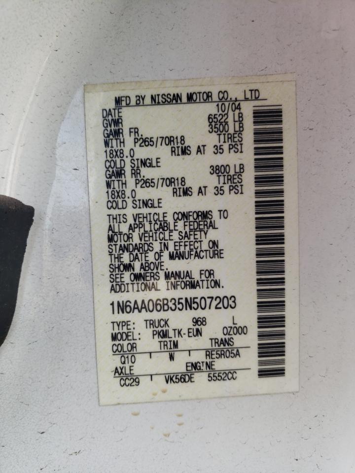 2005 Nissan Titan - Image 12