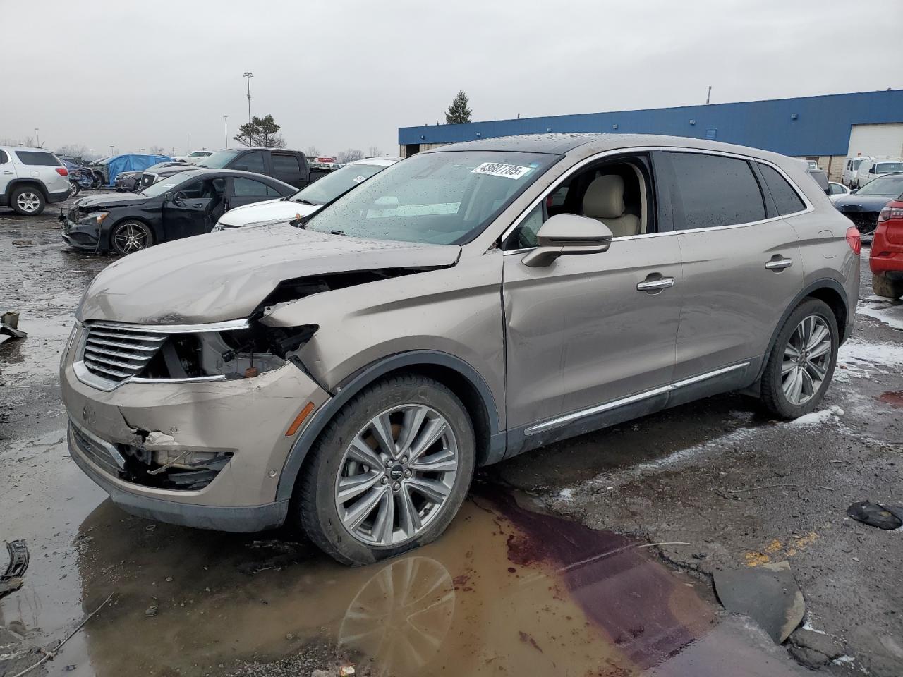 2018 Lincoln Mkx Reserve for Sale in Woodhaven, MI - Front End