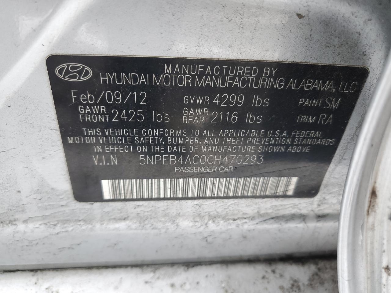 2012 Hyundai Sonata - Image 12
