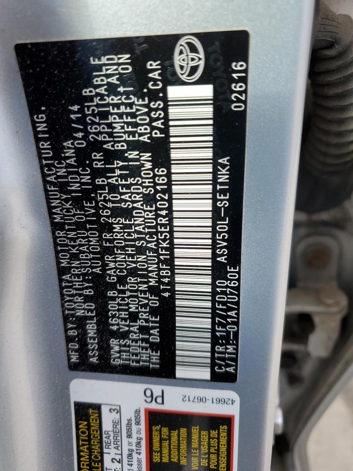 2014 Toyota Camry - Image 12