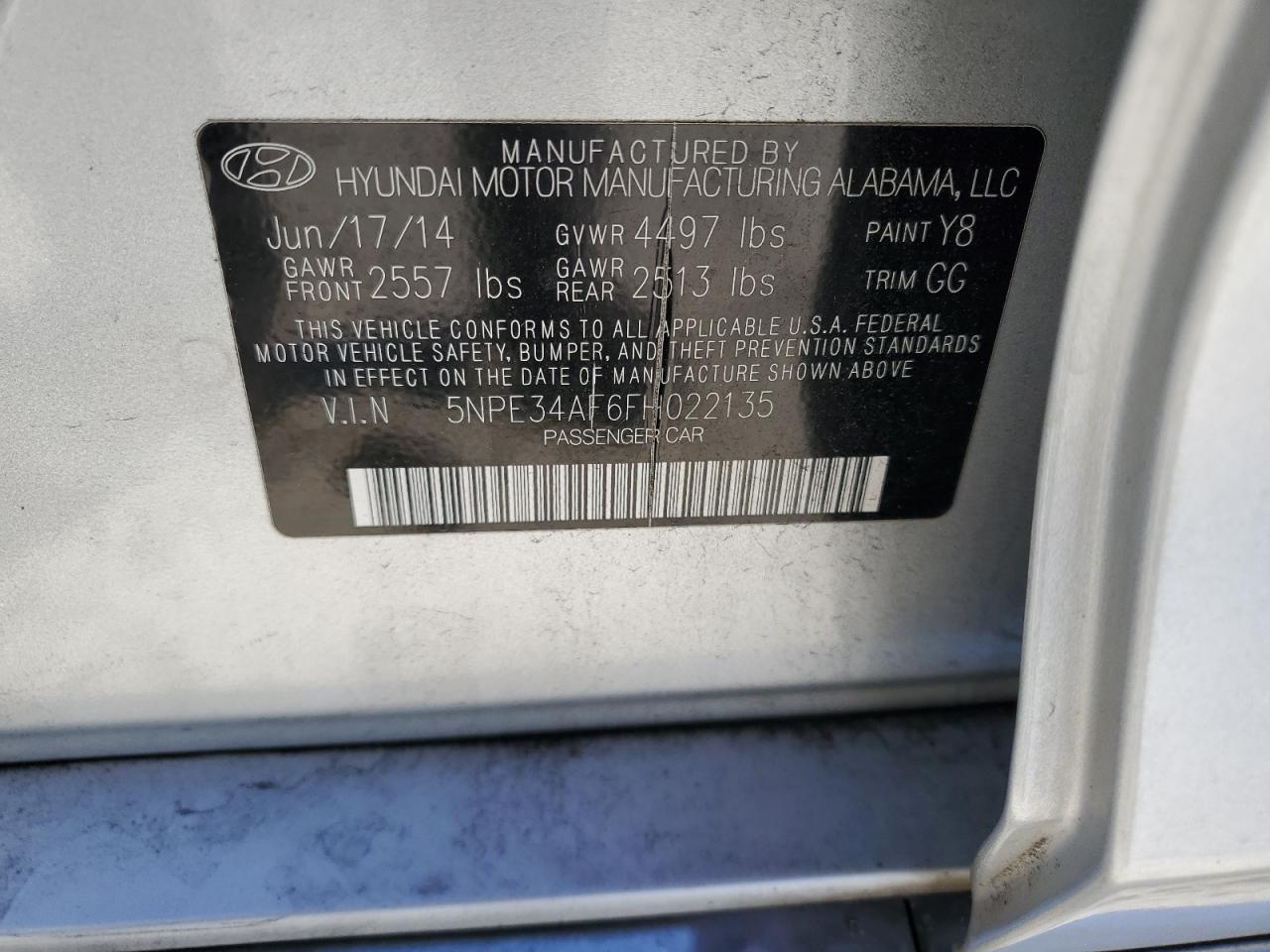 2015 Hyundai Sonata - Image 12