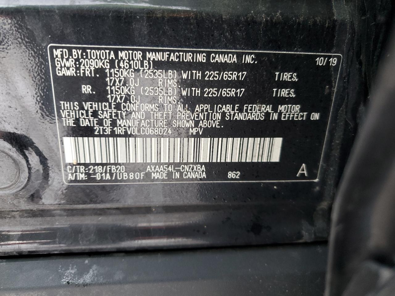 2020 Toyota RAV 4 - Image 13