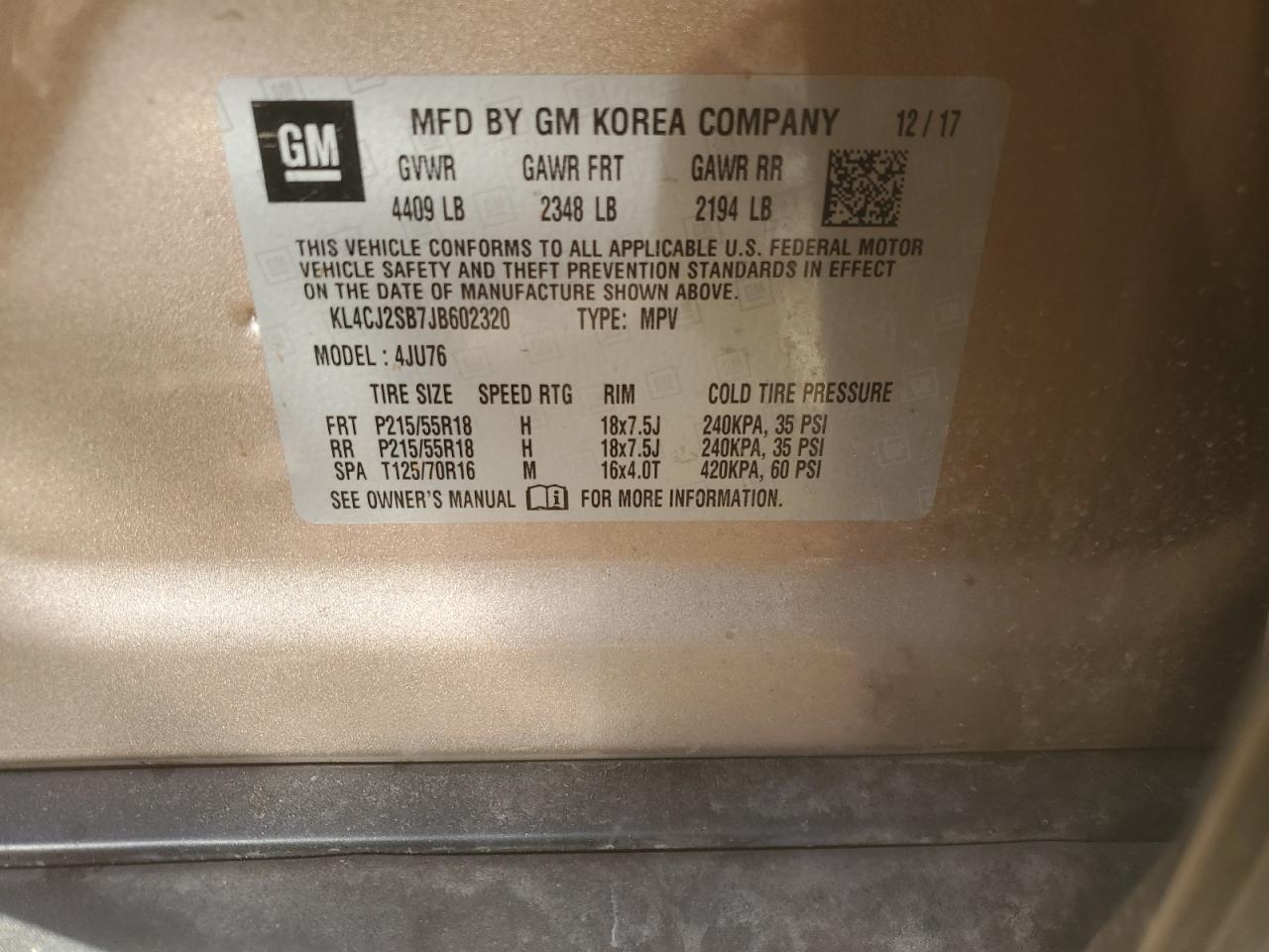 2018 Buick Encore - Image 13