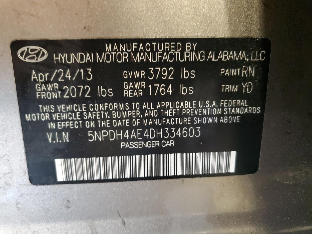 2013 Hyundai Elantra - Image 12