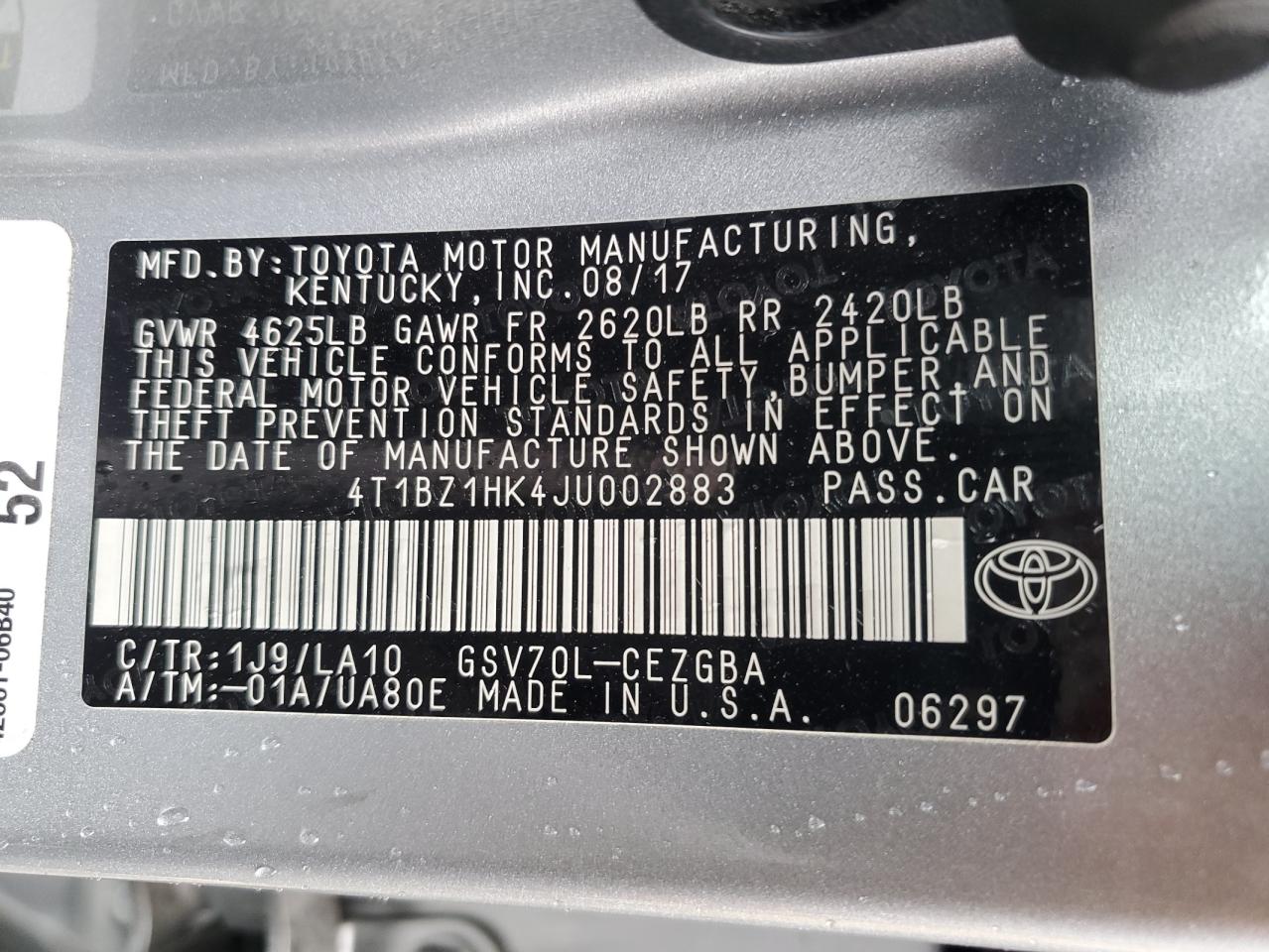 2018 Toyota Camry - Image 12