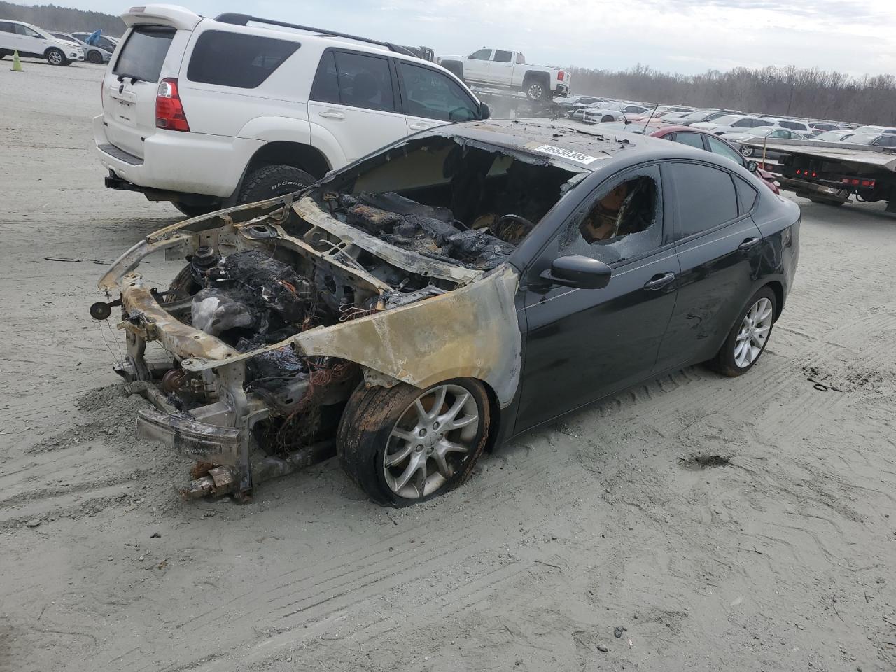 2013 Dodge Dart Sxt продається в Spartanburg, SC - Burn - Engine