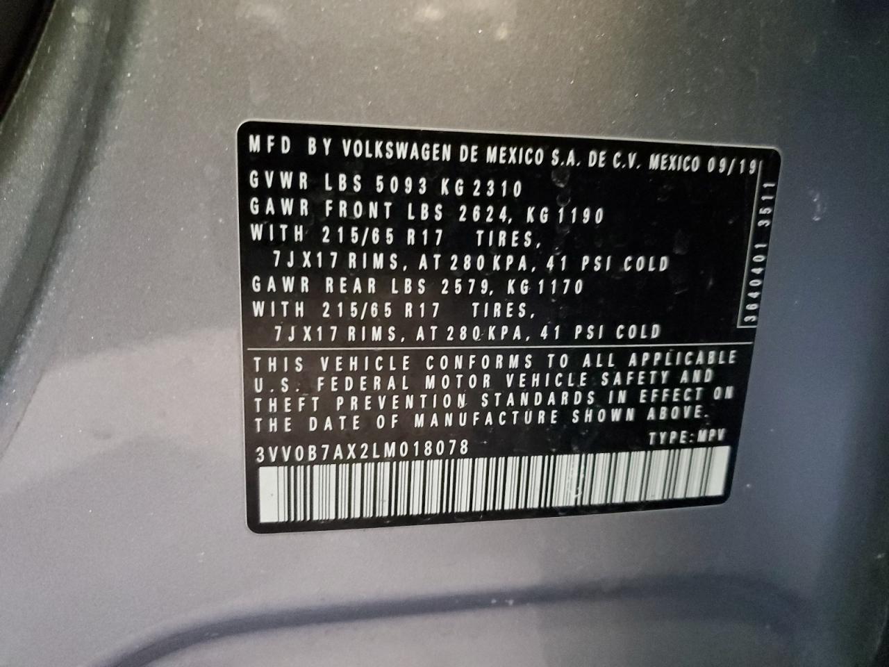2020 Volkswagen Tiguan - Image 16