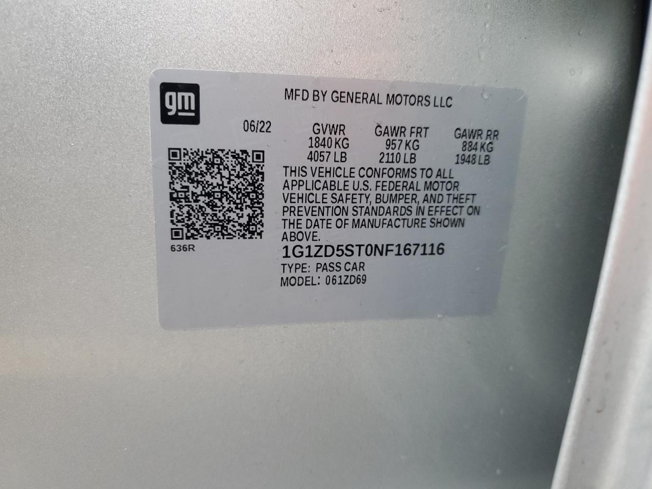 2022 Chevrolet Malibu - Image 12