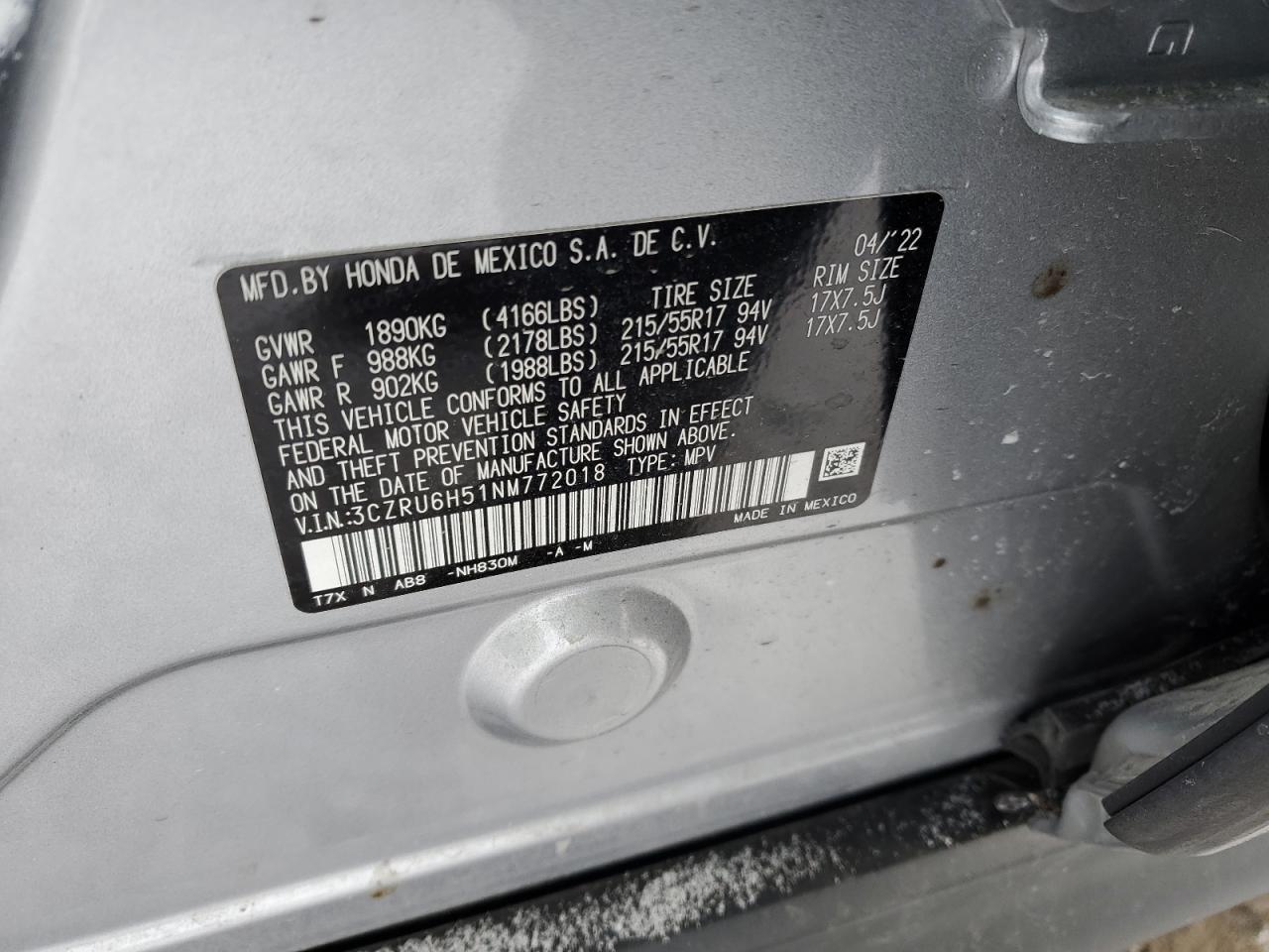 2022 Honda HR-V - Image 15