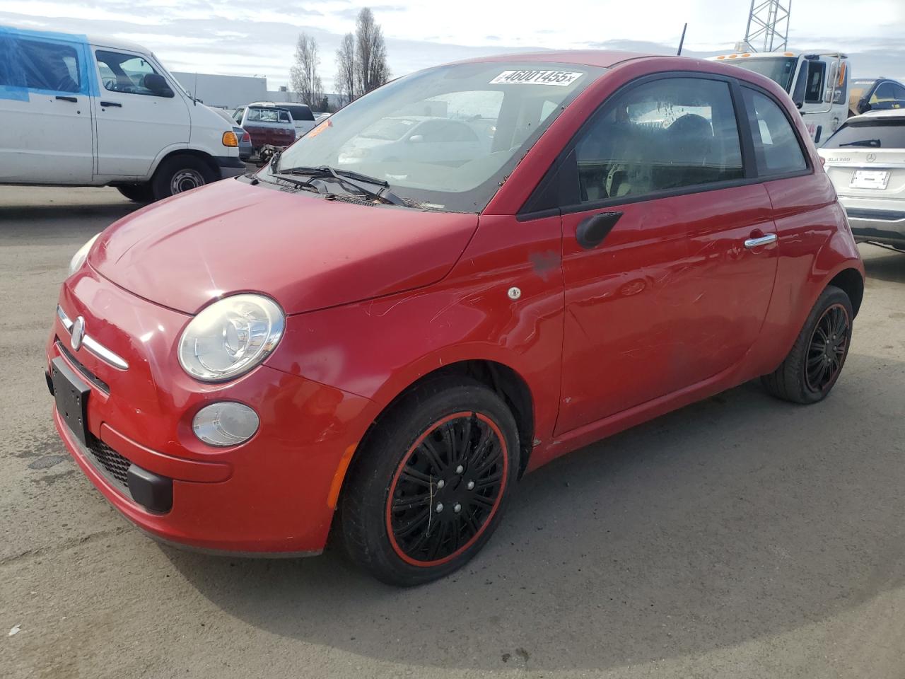 2012 Fiat 500 Pop na sprzedaż w Hayward, CA - Mechanical